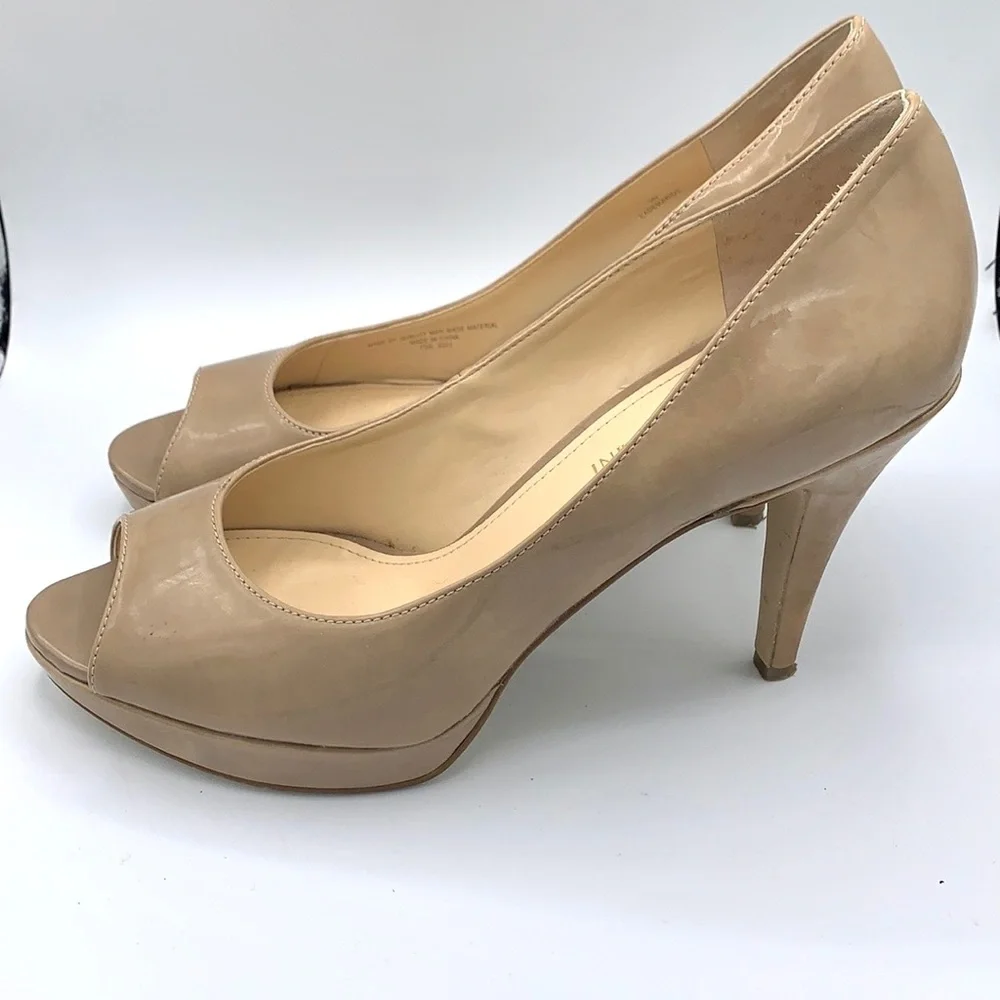 Enzo Angiolini Nude Heels Size 9